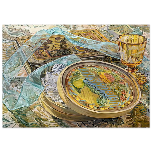 TURKISH DELIGHT 2003 - Janet Fish Brushed Aluminum Print - 70x100 cm / 28x40 inches | Janet Fish Aluminum Print | Janet Fish Prints