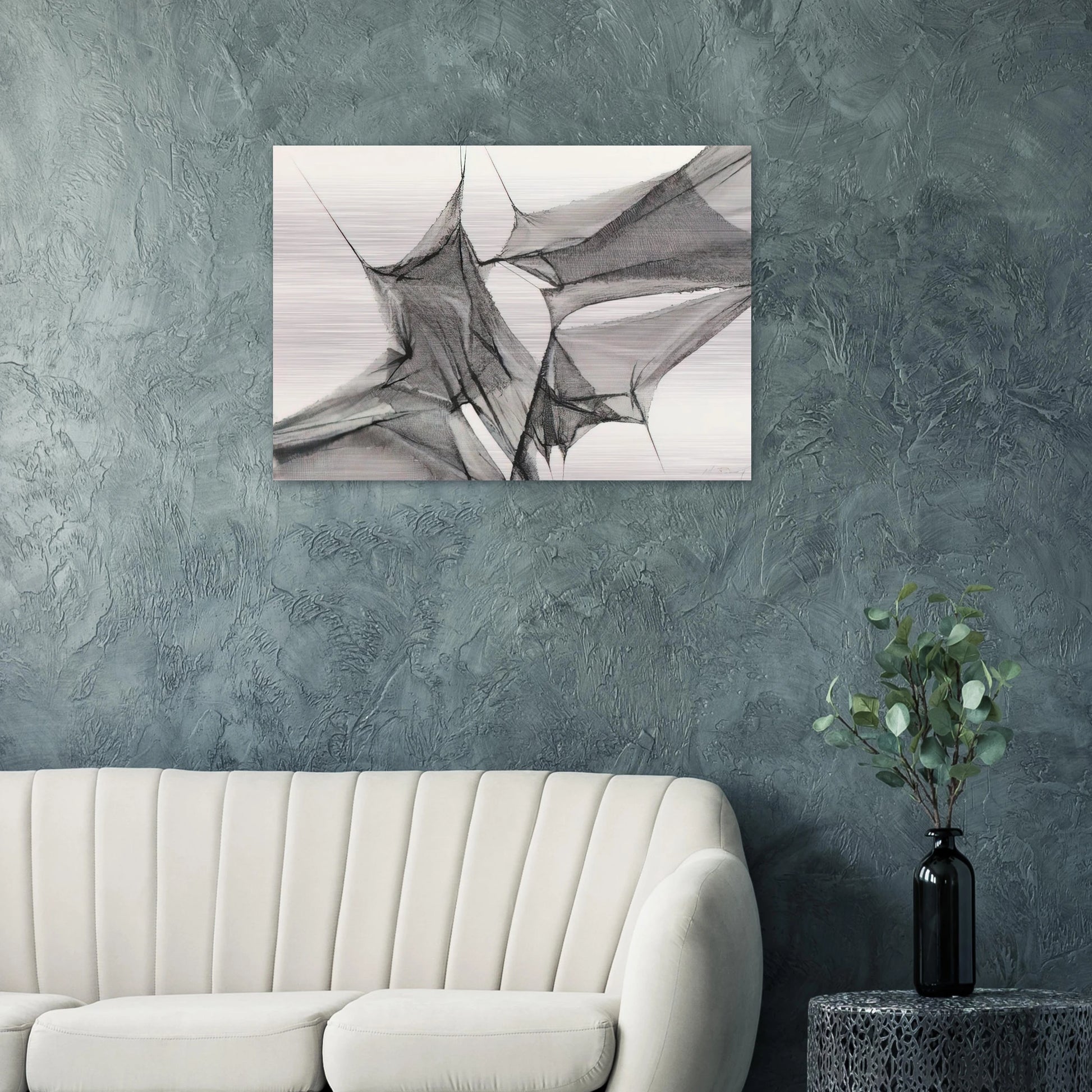 Untitled - 1975 - Manuel Rivera Brushed Aluminum Print - 70x100 cm / 28x40 inches | Manuel Rivera Aluminum Print | Manuel Rivera Prints