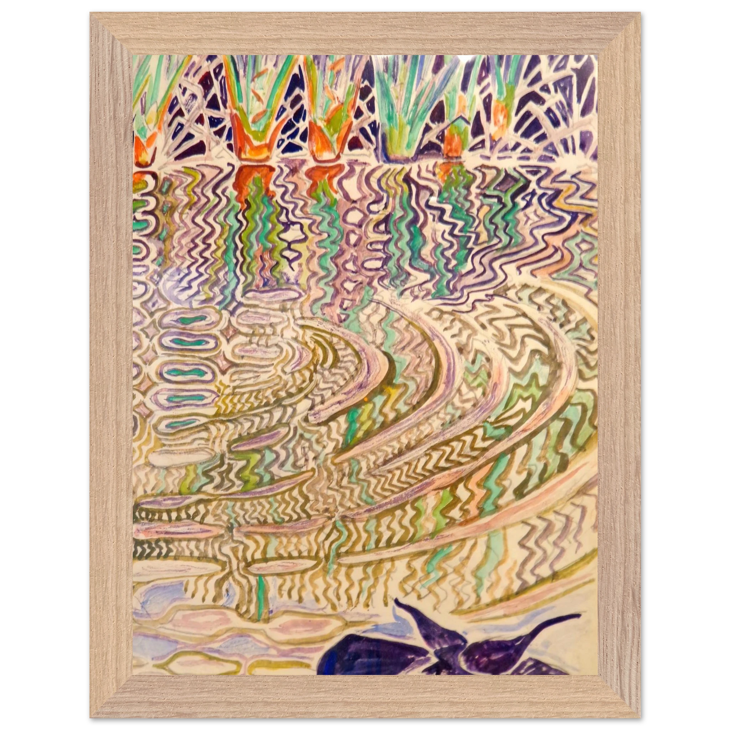 Walter Inglis Anderson - Walter Anderson Wall art - A0 (84.1 x 118.9  cm) - Fine Art Poster-canvas - -