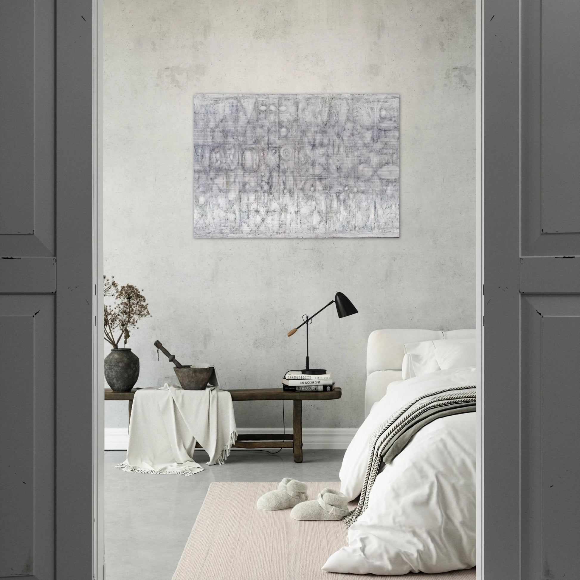 Chavade - 1951 - Richard Pousette-Dart Brushed Aluminum Print - 70x100 cm / 28x40 inches | Richard Pousette-Dart Aluminum Print | Richard Pousette-Dart Prints