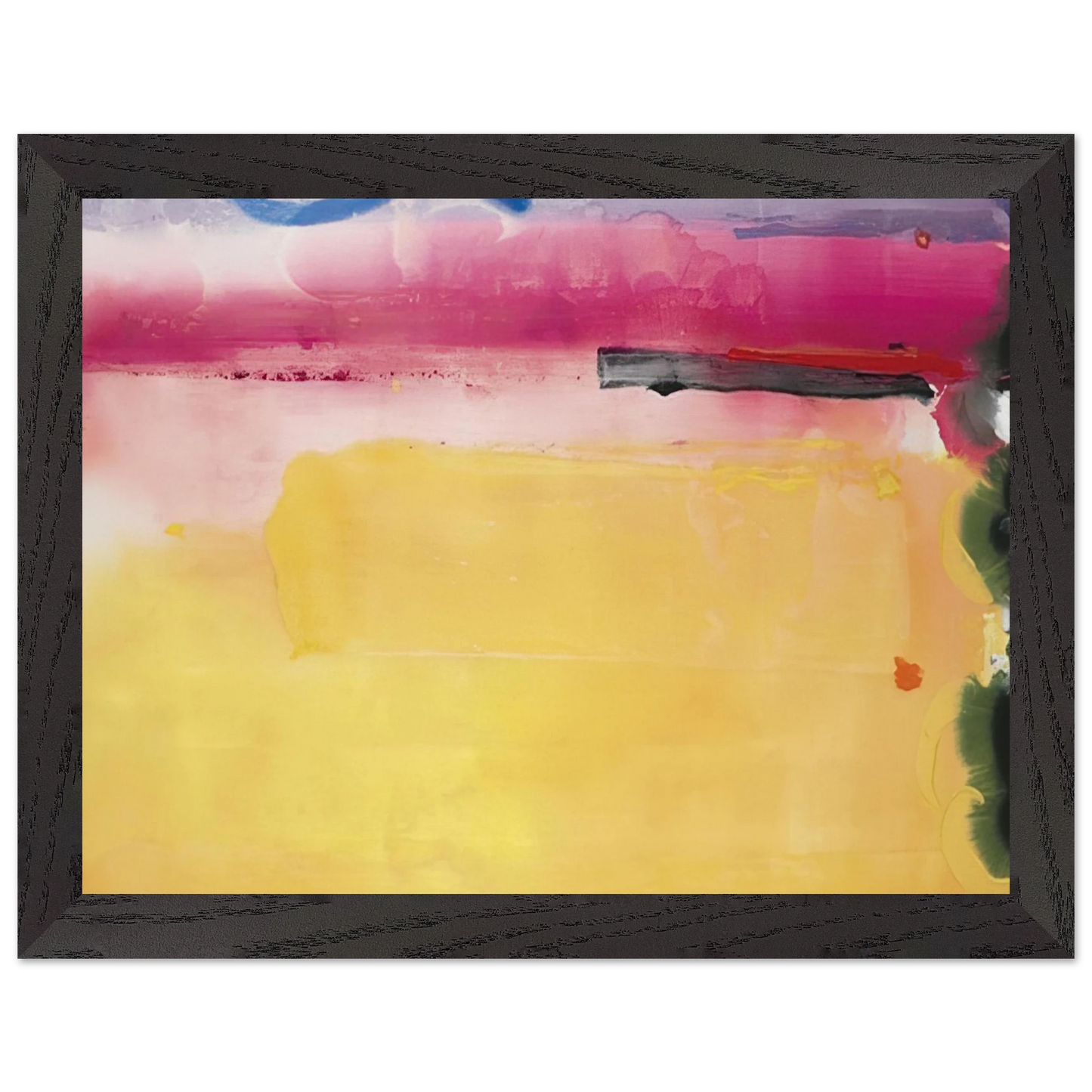 Helen Frankenthaler - Black-Eyed Susan - 1988 Wall art - A3 (29.7 x 42  cm) - Fine Art Poster-canvas - -