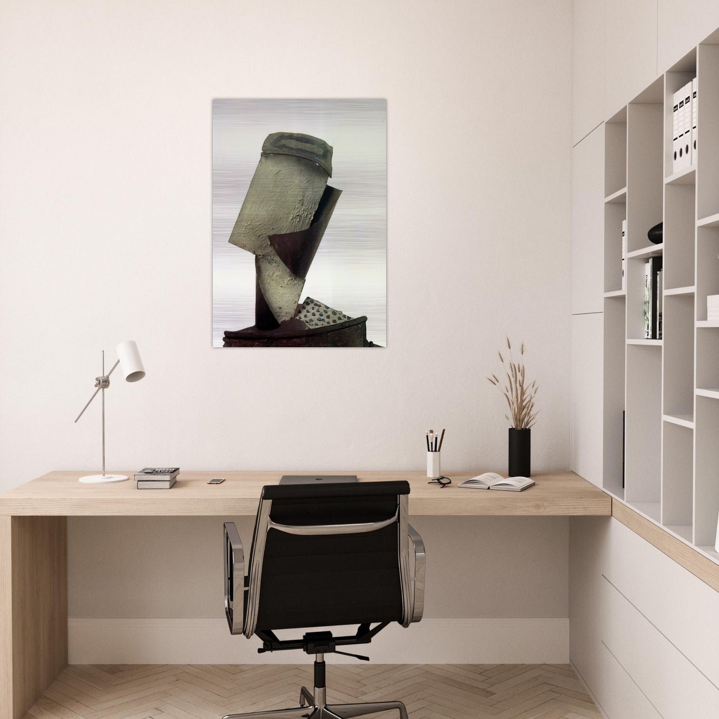 Glass - Pablo Picasso Brushed Aluminum Print - 70x100 cm / 28x40 inches | Pablo Picasso Aluminum Print | Pablo Picasso Prints