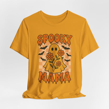 Spooky Mama Groovy Vintage Ghost Halloween Spooky Mom Moeder