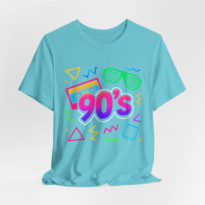 Ouderwetse jaren 90 muziek - arcade vibes Klassieke jaren 90 vintage. Jaren 1990 90s retro Ik hou van de jaren 90 T-shirt