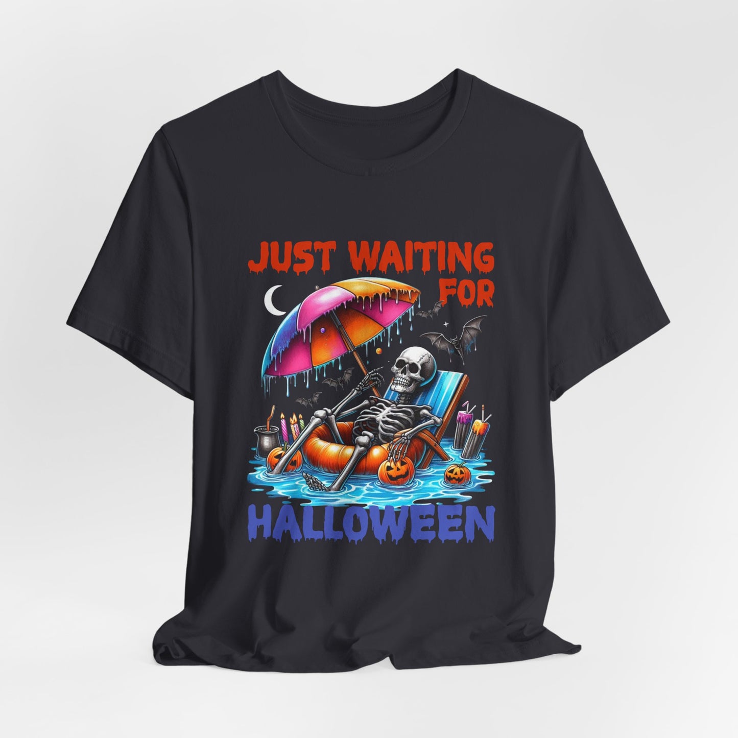Spooky Summer Skeleton Wacht Gewoon Op Halloween