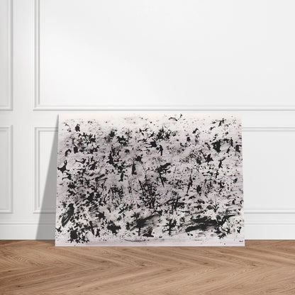Untitled - 1962 - Henri Michaux Brushed Aluminum Print - 70x100 cm / 28x40 inches | Henri Michaux Aluminum Print | Henri Michaux Prints
