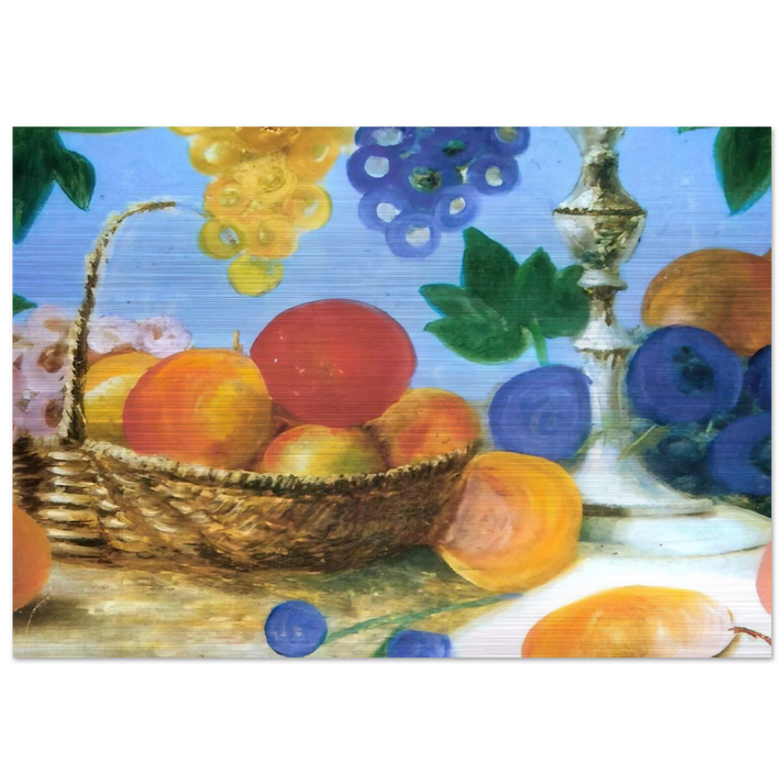 Still Life - Tarsila do Amaral Brushed Aluminum Print - 70x100 cm / 28x40 inches | Tarsila do Amaral Aluminum Print | Tarsila do Amaral Prints