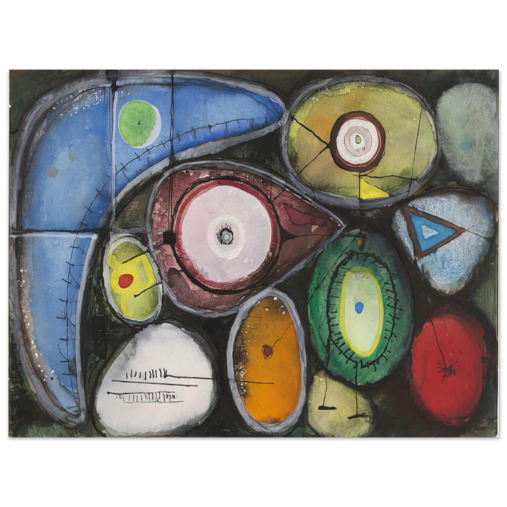 Richard Pousette-Dart - Untitled  75x100 cm / 30x40inches Fine Art Poster