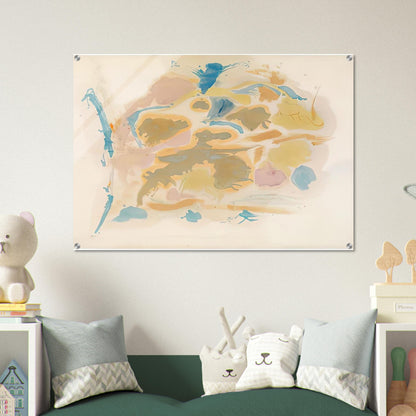 Shatter, 1953- - Helen Frankenthaler Acrylic Print - 70x100 cm / 28x40″ inches