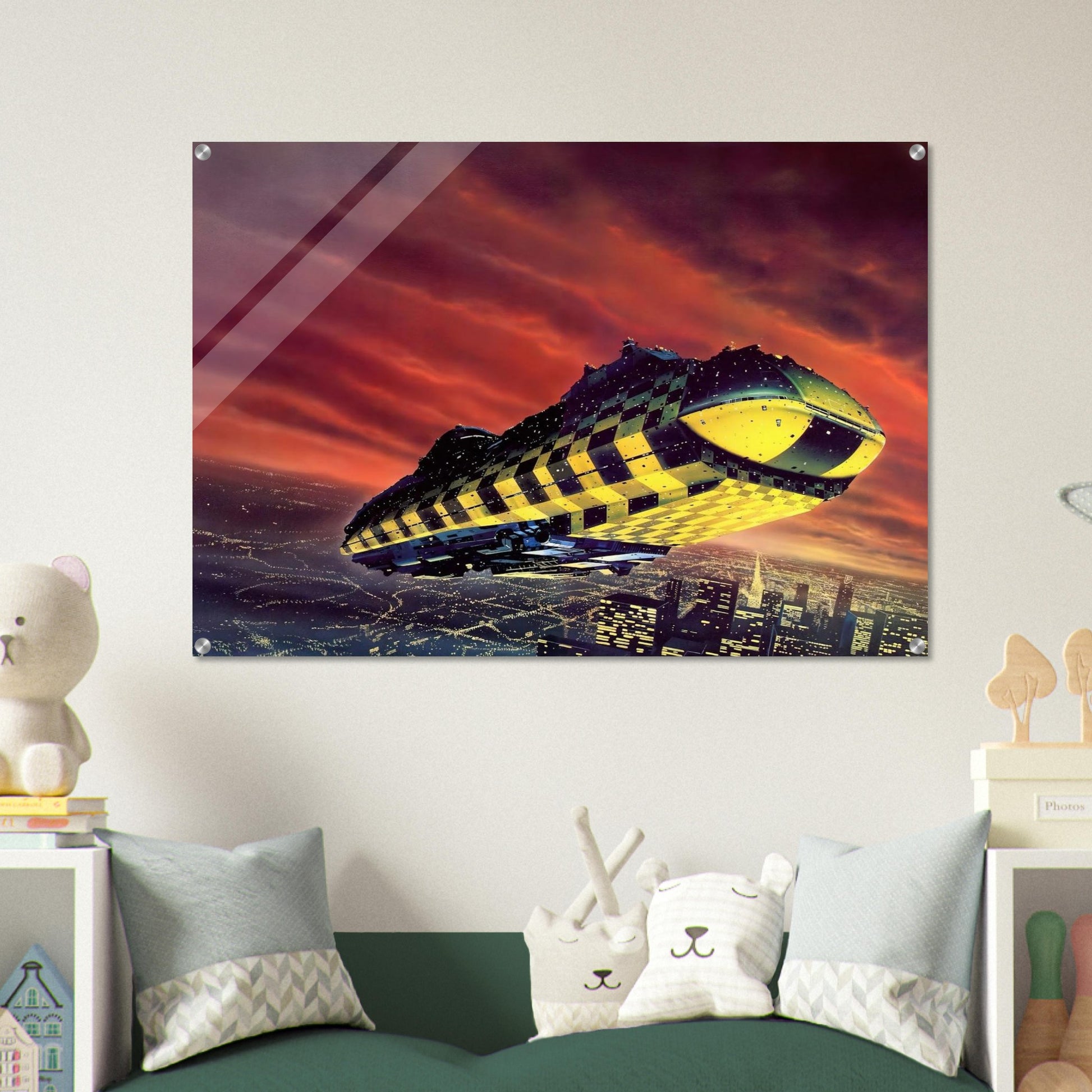 Chris Foss - Chris Foss Acrylic Print - 70x100 cm / 28x40″ inches | Chris Foss Wall Art | Chris Foss Prints