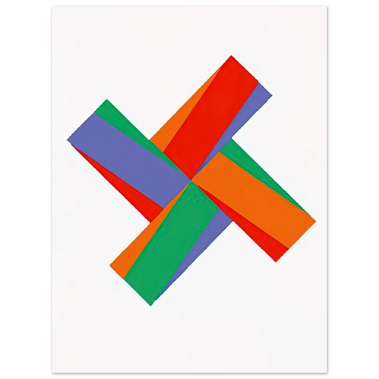 Max Bill - Aus Portfolio Kinderstern - 1989  75x100 cm / 30x40inches Fine Art Poster