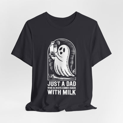 gewoon een papa die altijd melk mee terugnam halloween T-shirt - Unisex Jersey korte mouw T-shirt