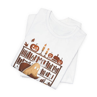 Vintage Geest Lezing Boek Liefhebbers Bibliotheek Halloween Enge
