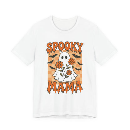 Spooky Mama Groovy Vintage Ghost Halloween Spooky Mom Moeder