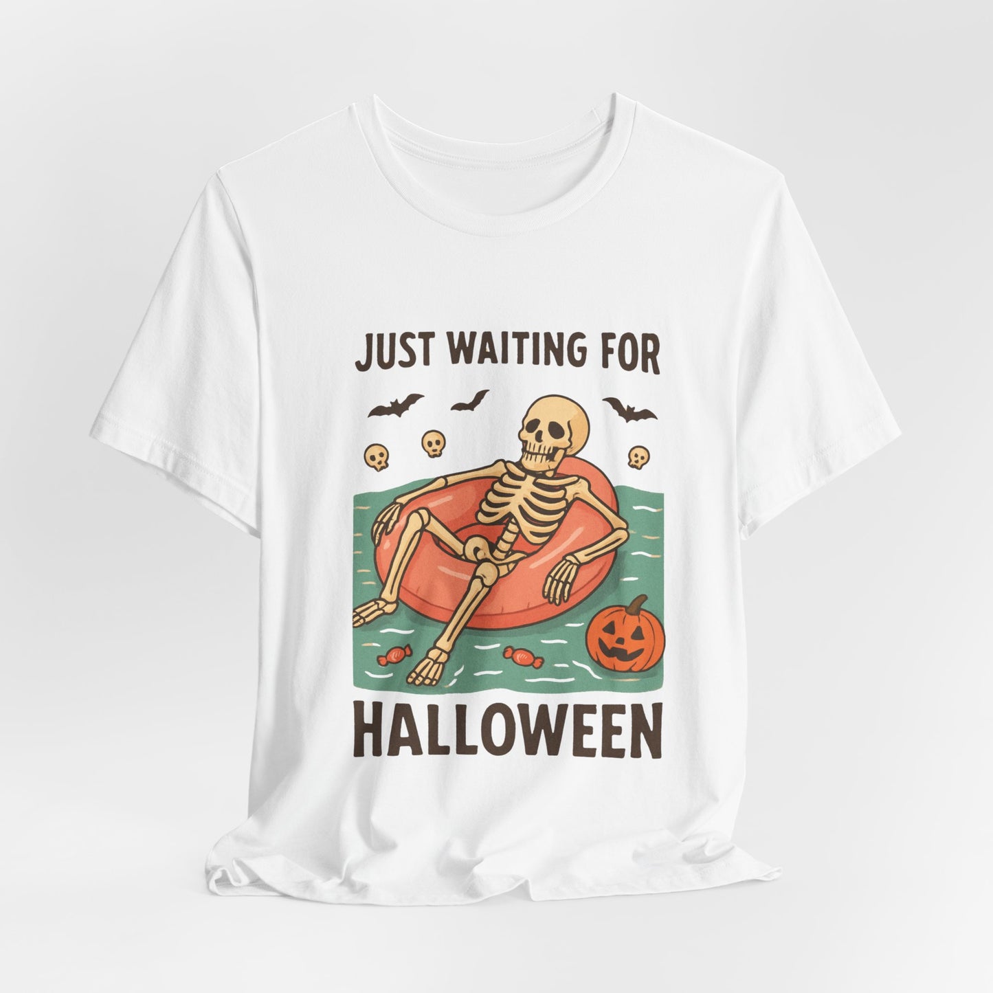 Spooky Summer Skeleton Wacht Gewoon Op Halloween