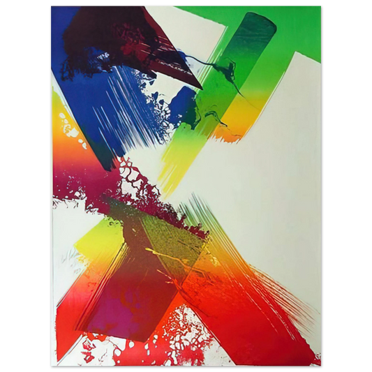 Paul Jenkins - Untitled - Abstract Expressionism, Lyrical Abstraction  75x100 cm / 30x40inches Fine Art Poster