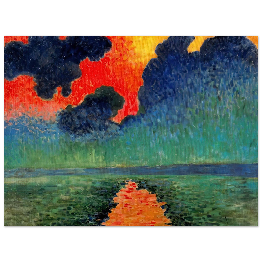 Andre Derain - EFFECT OF SUN ON THE WATER LONDON 1906  75x100 cm / 30x40inches Fine Art Poster