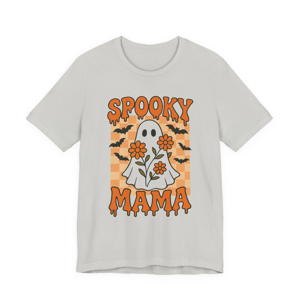 Spooky Mama Groovy Vintage Ghost Halloween Spooky Mom Moeder