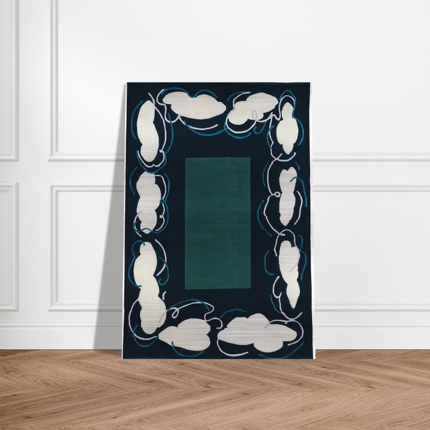 Cielo Par Terra - 1984 - Mario Schifano Brushed Aluminum Print - 70x100 cm / 28x40 inches | Mario Schifano Aluminum Print | Mario Schifano Prints
