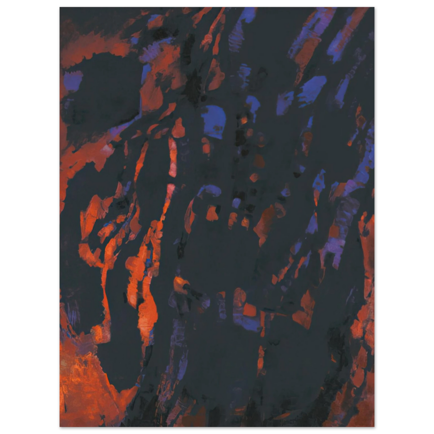 Alfred Manessier - Tumulte - 1961  75x100 cm / 30x40inches Fine Art Poster