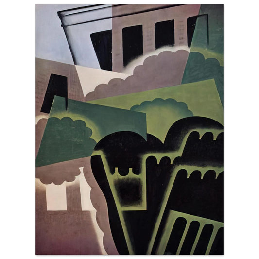 Juan Gris - LANDSCAPE  75x100 cm / 30x40inches Fine Art Poster