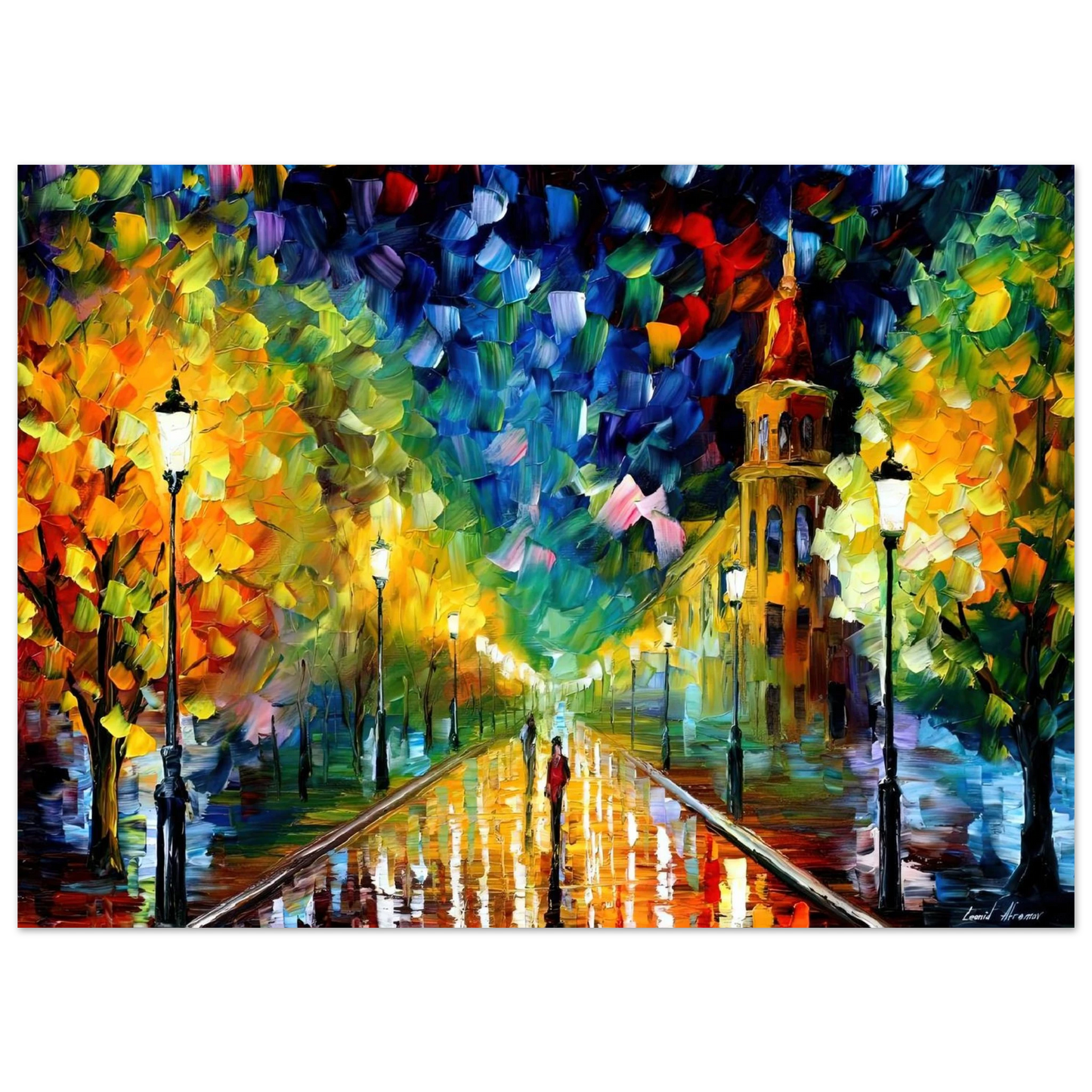 Leonid Afremov - Leonid Afremov Fine Art Poster