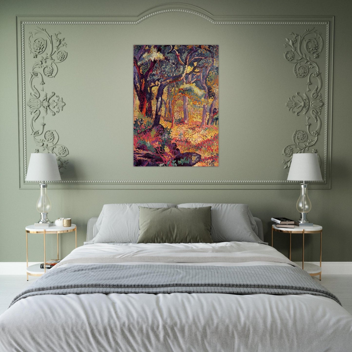 Study for The Clearing - Henri-Edmond Cross Brushed Aluminum Print - 70x100 cm / 28x40 inches | Henri-Edmond Cross Aluminum Print | Henri-Edmond Cross Prints