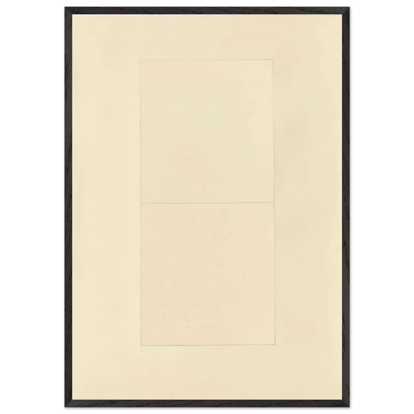 Untitled - 1971 N1 - Brice Marden 70x100 cm / 28x40 inches Framed Art Print – Black Wooden Frame