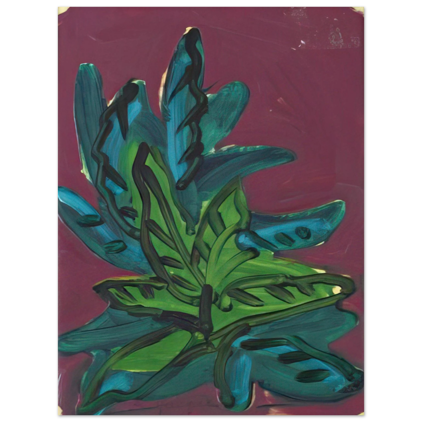 Charles Lapicque - Untitled - Fauvism, Tachisme  75x100 cm / 30x40inches Fine Art Poster