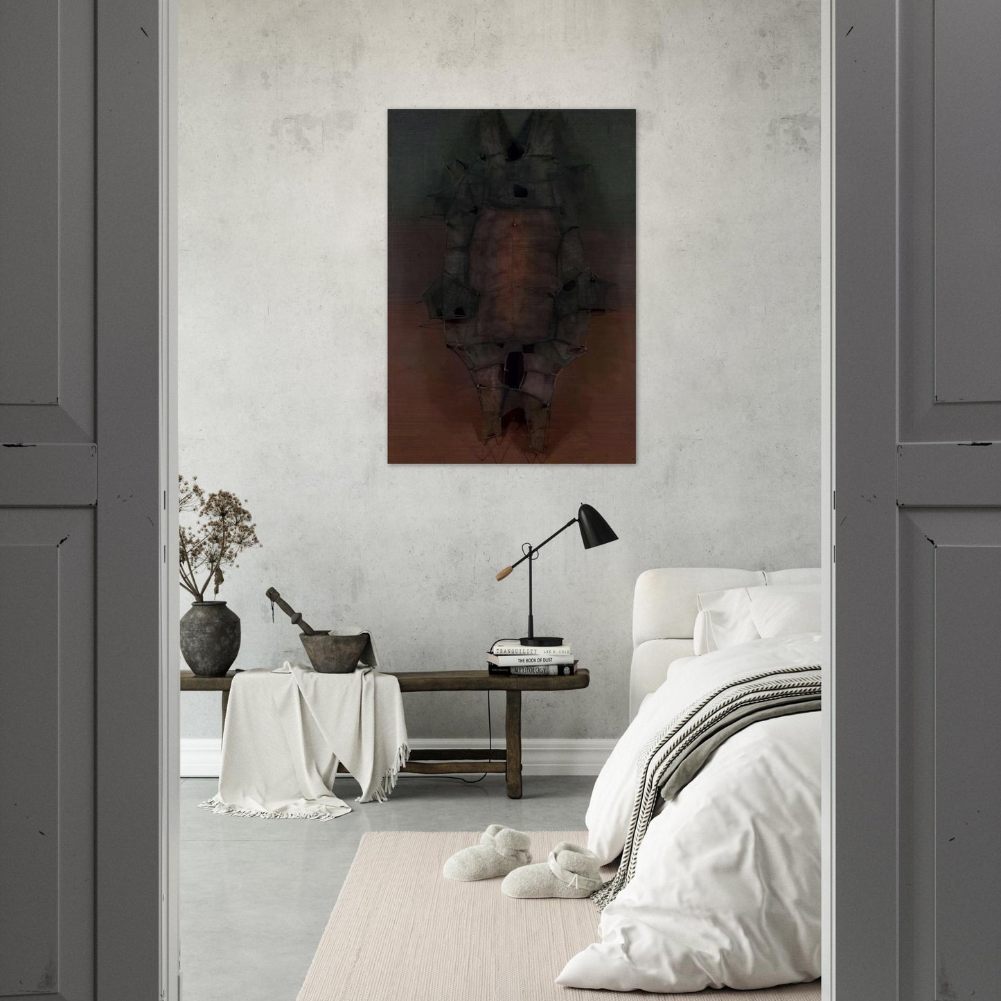 Metamorfosis Espejo Roto - 1962 - Manuel Rivera Brushed Aluminum Print - 70x100 cm / 28x40 inches | Manuel Rivera Aluminum Print | Manuel Rivera Prints