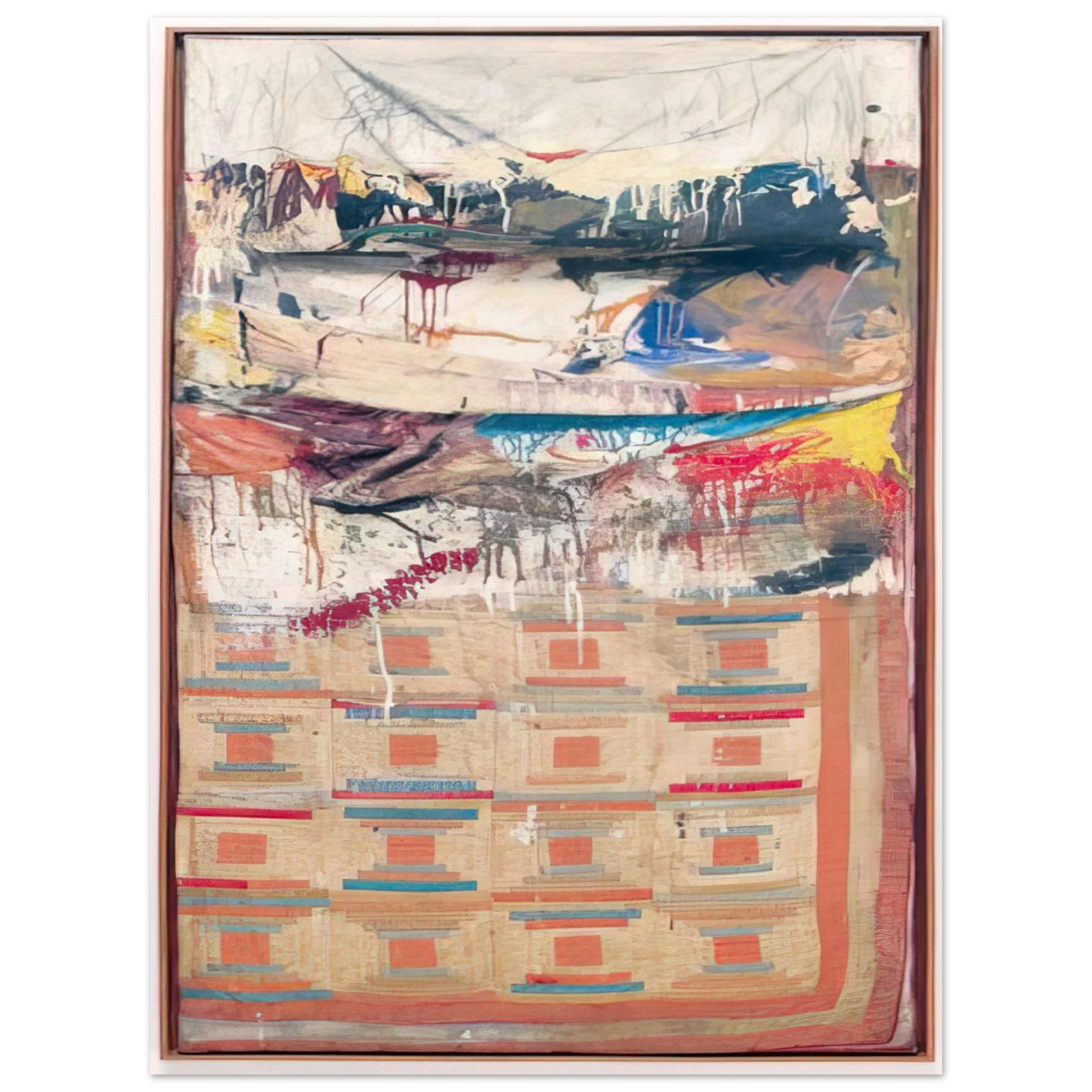 Robert Rauschenberg - BED  75x100 cm / 30x40inches Fine Art Poster