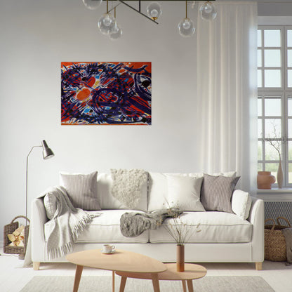 Couronne d'épines - 1954 - Alfred Manessier Brushed Aluminum Print - 70x100 cm / 28x40 inches | Alfred Manessier Aluminum Print | Alfred Manessier Prints