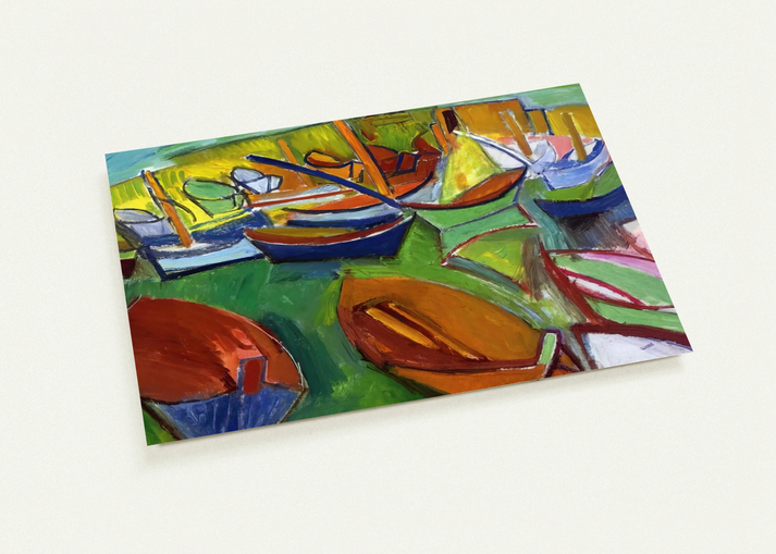 MARTIGUES 1907 By Raoul Dufy Pack of 10 Post Cards | Raoul Dufy Post Cards | A6 (10.5 x 14.8 cm) - 4.1 x 5.8 inches