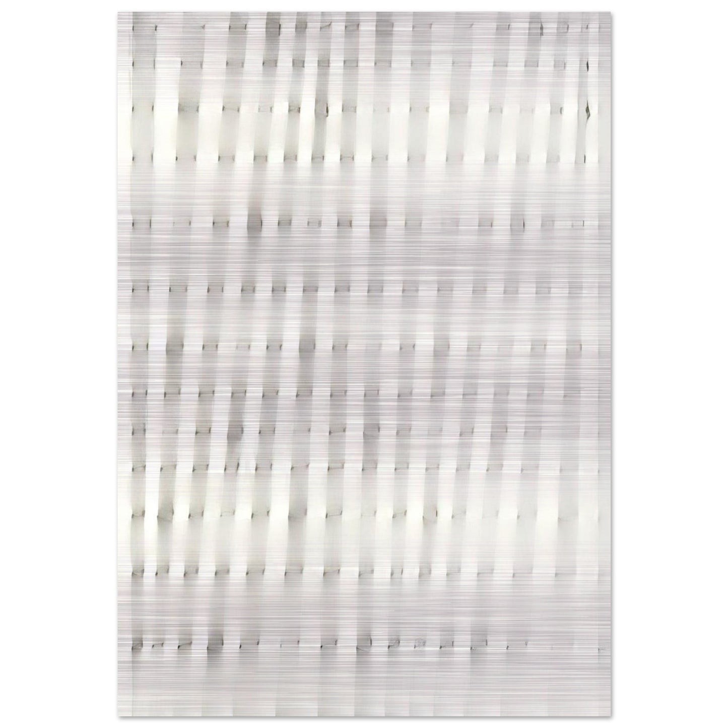 Superficie Bianca - 1985 - Enrico Castellani Brushed Aluminum Print - 70x100 cm / 28x40 inches | Enrico Castellani Aluminum Print | Enrico Castellani Prints