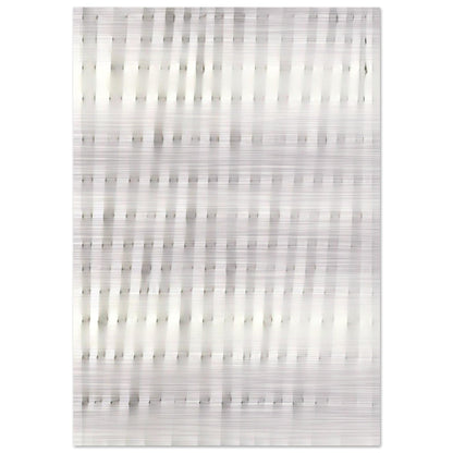 Superficie Bianca - 1985 - Enrico Castellani Brushed Aluminum Print - 70x100 cm / 28x40 inches | Enrico Castellani Aluminum Print | Enrico Castellani Prints