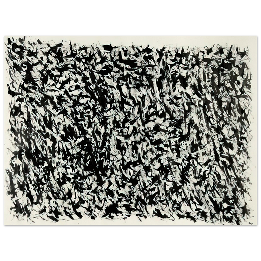 Henri Michaux - COMPOSITION  75x100 cm / 30x40inches Fine Art Poster