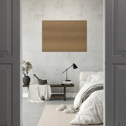 Superficie bianca - 1969 - Enrico Castellani Brushed Aluminum Print - 70x100 cm / 28x40 inches | Enrico Castellani Aluminum Print | Enrico Castellani Prints