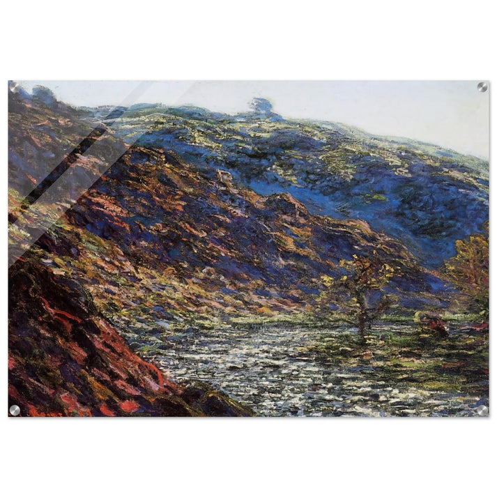 The Old Tree, Gorge of the Petite Creuse - claude monet Acrylic Print - 70x100 cm / 28x40″ inches