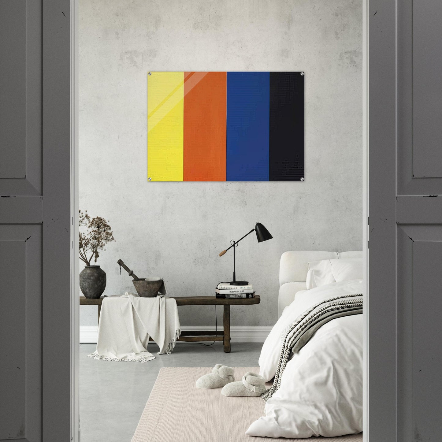 Untitled farbfeld - 1986 - Gunther Forg Acrylic Print - 70x100 cm / 28x40″ inches