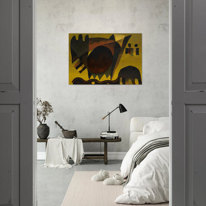 Indian Summer - 1941 - Arthur Dove Brushed Aluminum Print - 70x100 cm / 28x40 inches | Arthur Dove Aluminum Print | Arthur Dove Prints