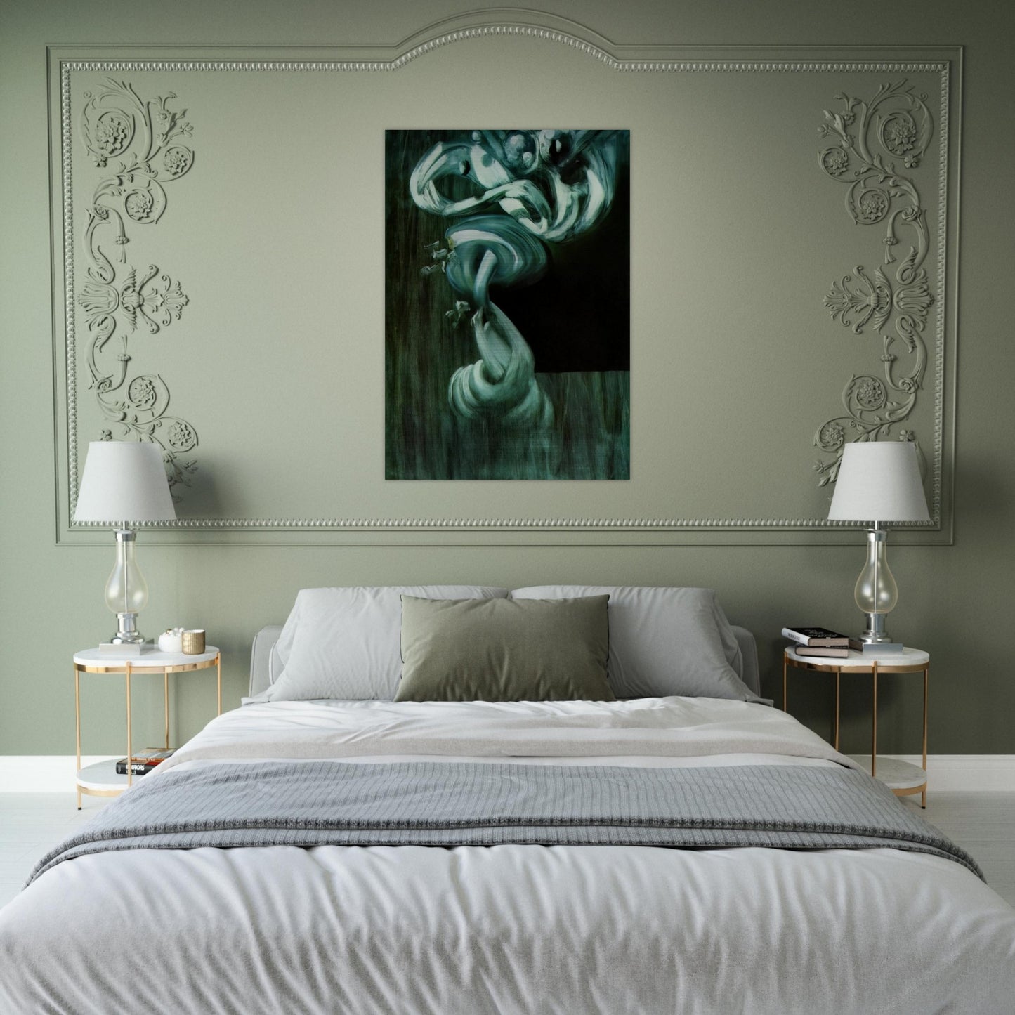STUDY FOR A FRUIT BOWL IN STILL LIFE FAST MOVING - Salvador Dali Brushed Aluminum Print - 70x100 cm / 28x40 inches | Salvador Dali Aluminum Print | Salvador Dali Prints
