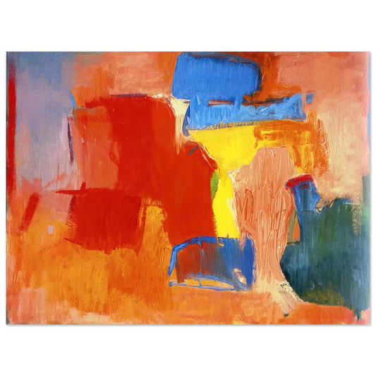 Esteban Vicente - UNTITLED 1959  75x100 cm / 30x40inches Fine Art Poster