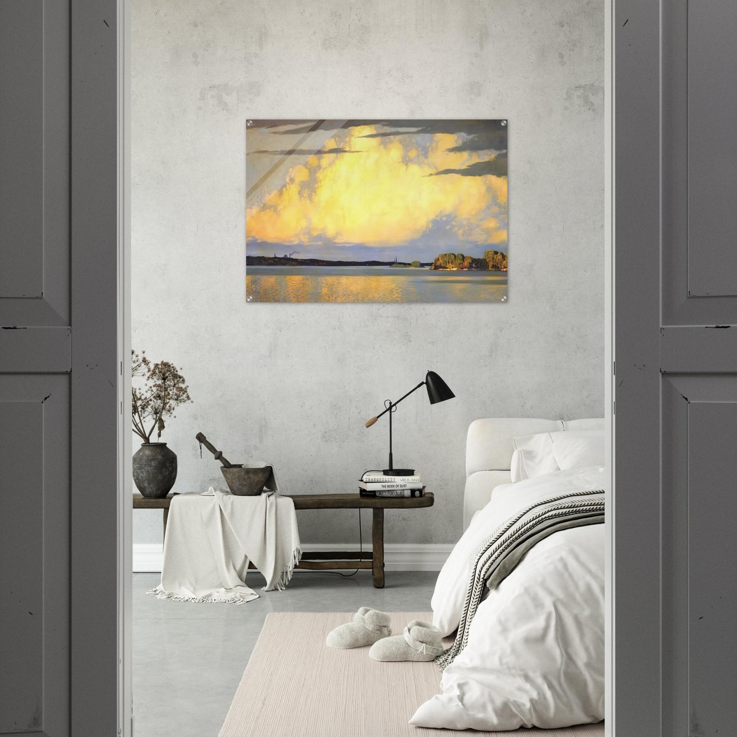 Serenity Lake of the Woods - 1922 - Frank Johnston Acrylic Print - 70x100 cm / 28x40″ inches