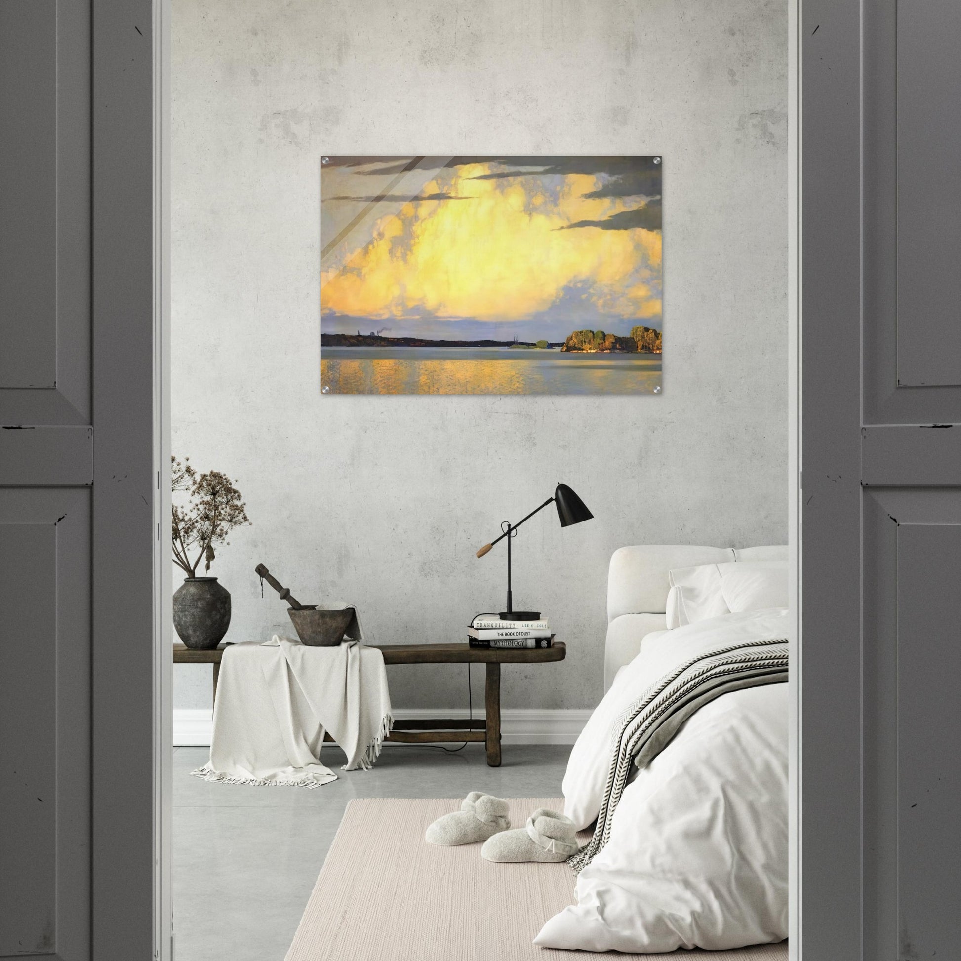 Serenity Lake of the Woods - 1922 - Frank Johnston Acrylic Print - 70x100 cm / 28x40″ inches