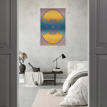 1 2 3 INFINITY THE CONTEMPORARIES 1967 - Peter Max Brushed Aluminum Print - 70x100 cm / 28x40 inches | Peter Max Aluminum Print | Peter Max Prints