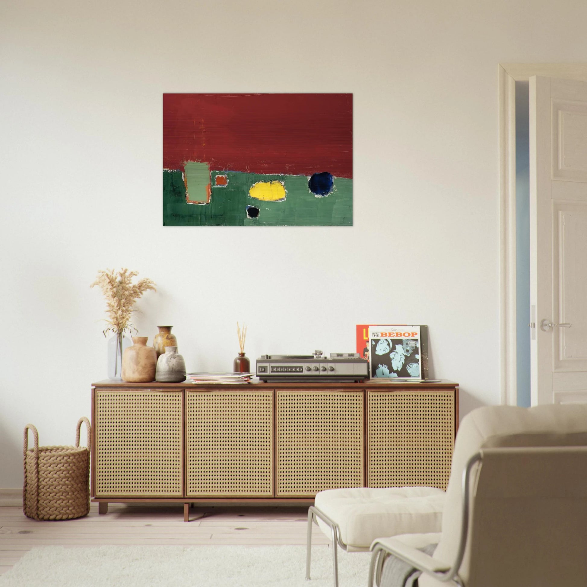 Nature morte - 1952 - Nicolas de Stael Brushed Aluminum Print - 70x100 cm / 28x40 inches | Nicolas de Stael Aluminum Print | Nicolas de Stael Prints