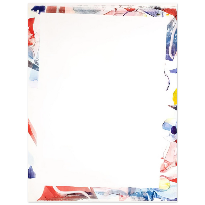 Sam Francis - Untitled  SFM66-03   75x100 cm / 30x40inches Fine Art Poster
