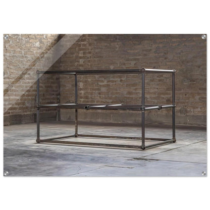 To Dave Shackman - 1964 - Donald Judd Acrylic Print - 70x100 cm / 28x40″ inches | Donald Judd Wall Art | Donald Judd Prints