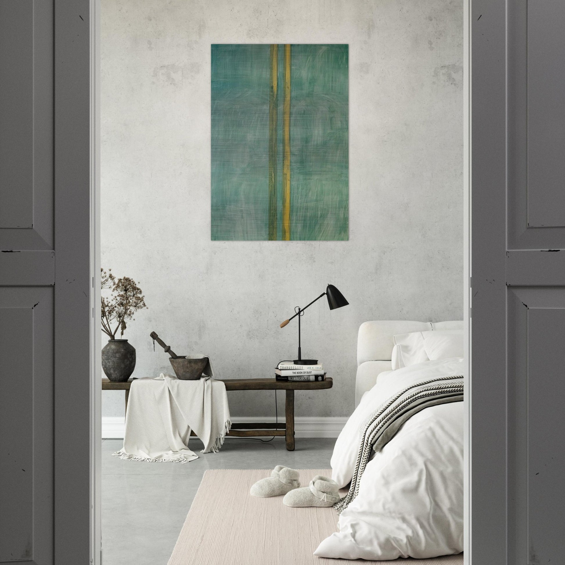 Concord - Barnett Newman Brushed Aluminum Print - 70x100 cm / 28x40 inches | Barnett Newman Aluminum Print | Barnett Newman Prints