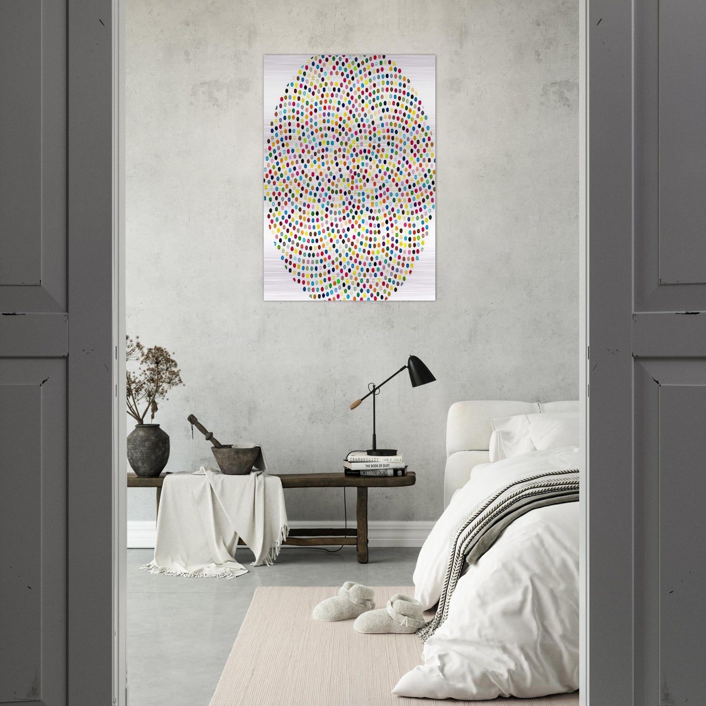 VALIUM - Damien Hirst Brushed Aluminum Print - 70x100 cm / 28x40 inches | Damien Hirst Aluminum Print | Damien Hirst Prints
